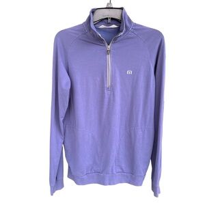 Travis Mathew Men's Blue Long Sleeves Polo Size S